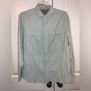 Men's exofficio insect shield snap button shirt